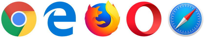 Browser Support Logos